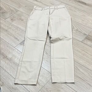 H&M Women's Cream Straight Leg Pants